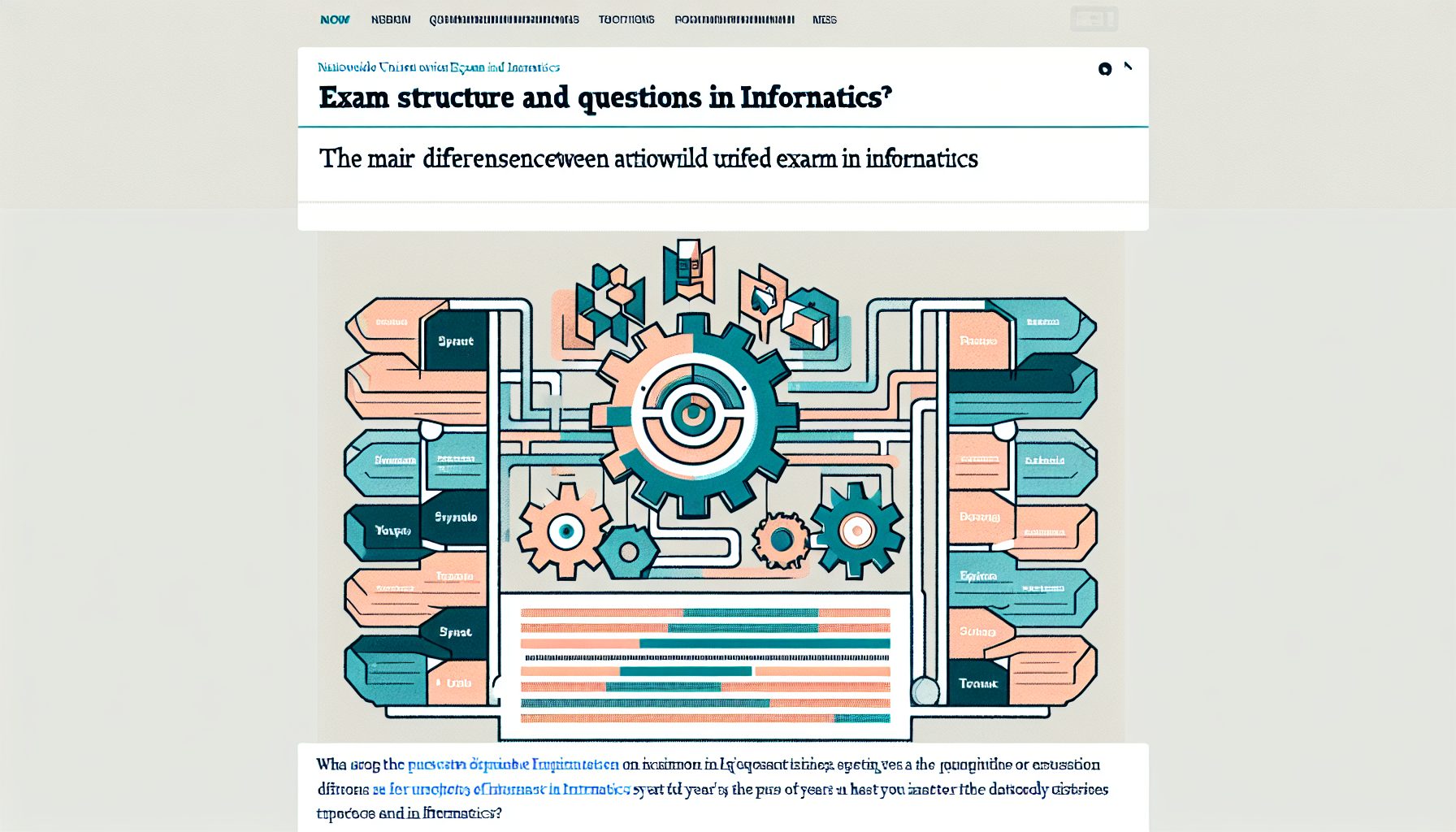 Система заданий и типы вопросов