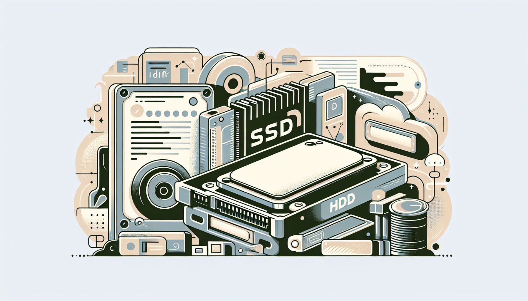 SSD и HDD в информатике ЕГЭ: типовые задания и быстрые приёмы