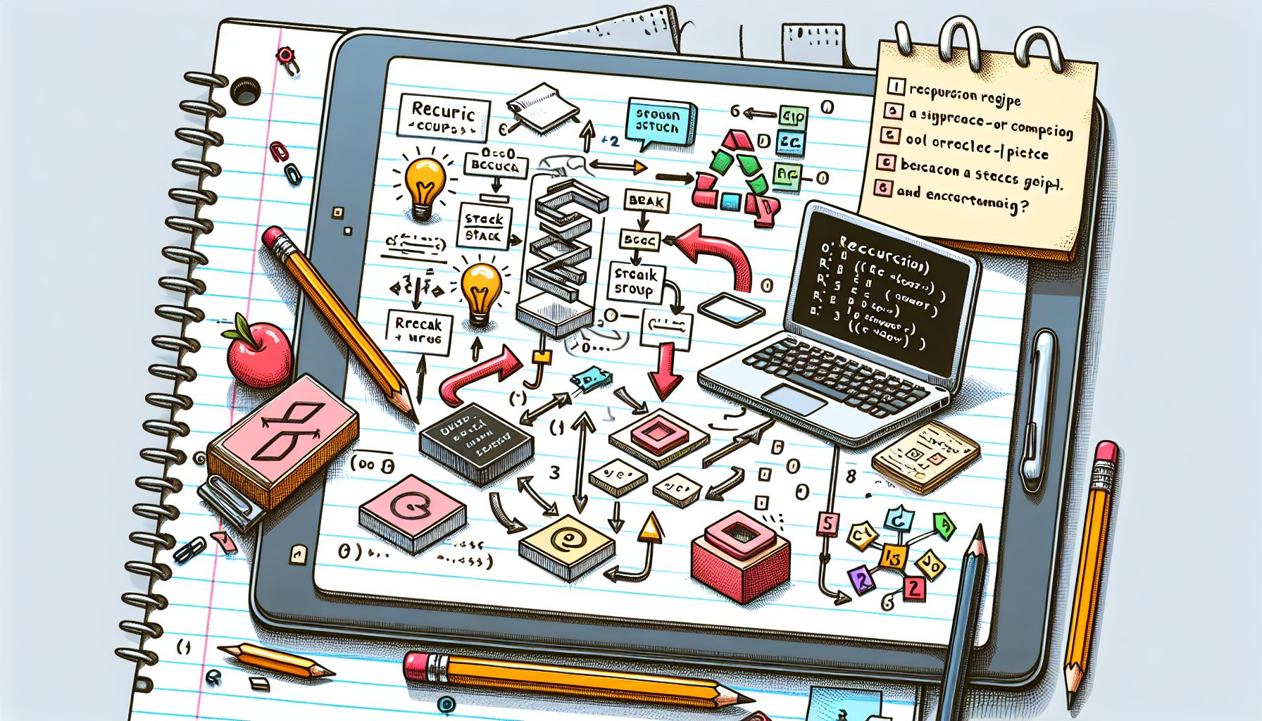 Как "сломать" рекурсию, чтобы понять ее лучше