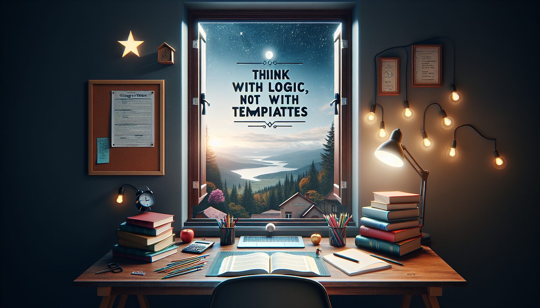 Мини-инструкция: думай логикой, не шаблоном