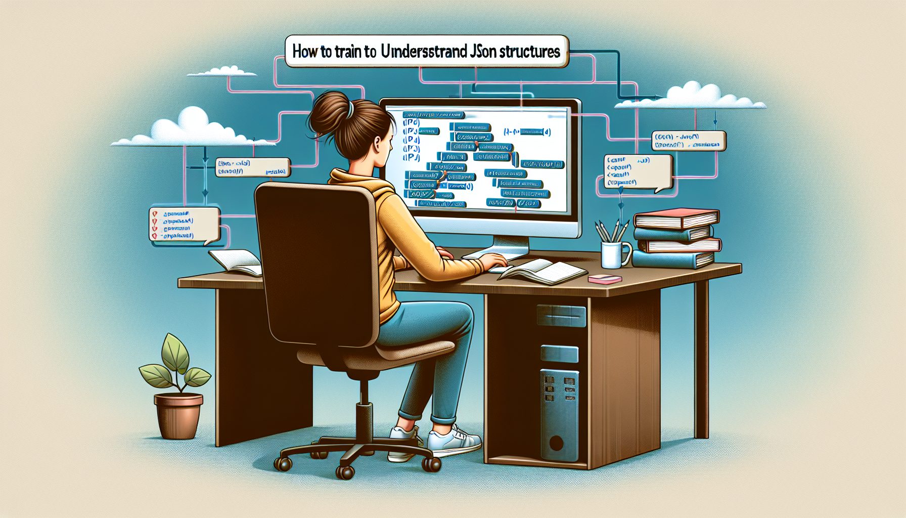 Как тренировать понимание структур JSON