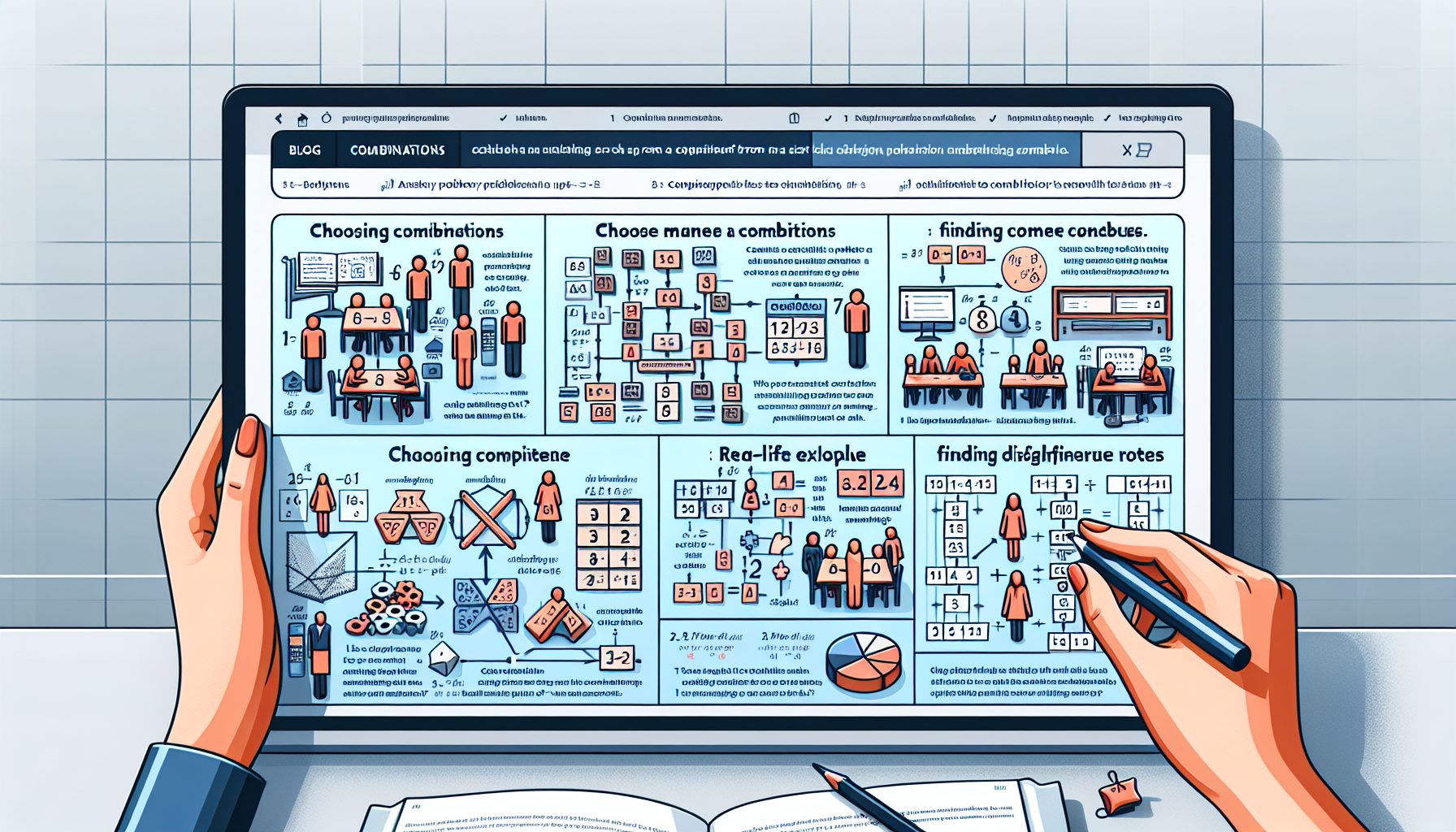 Комбинаторика задач и реальные примеры из ЕГЭ
